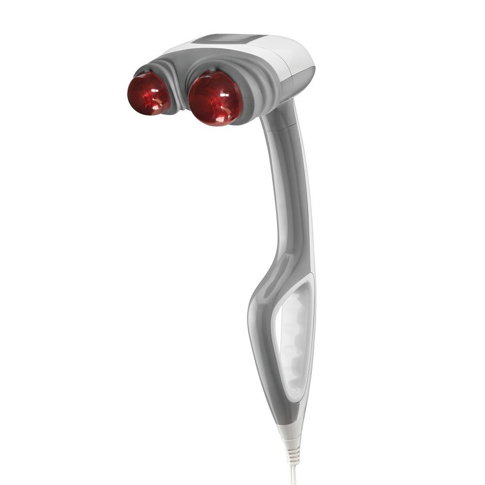 Máy massage cầm tay Homedics có đầu nhiệt, dùng để xử lý điểm đau cụ thể