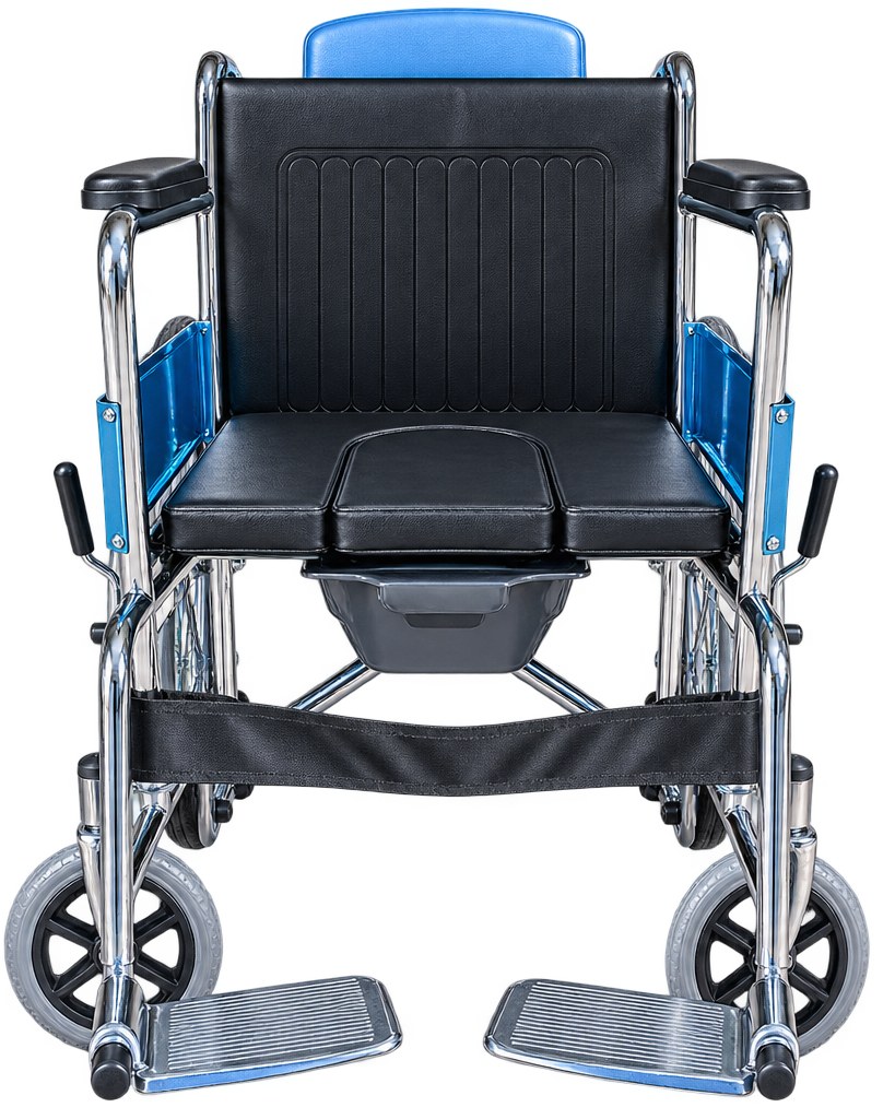 Xe lăn tay có bô vệ sinh X8