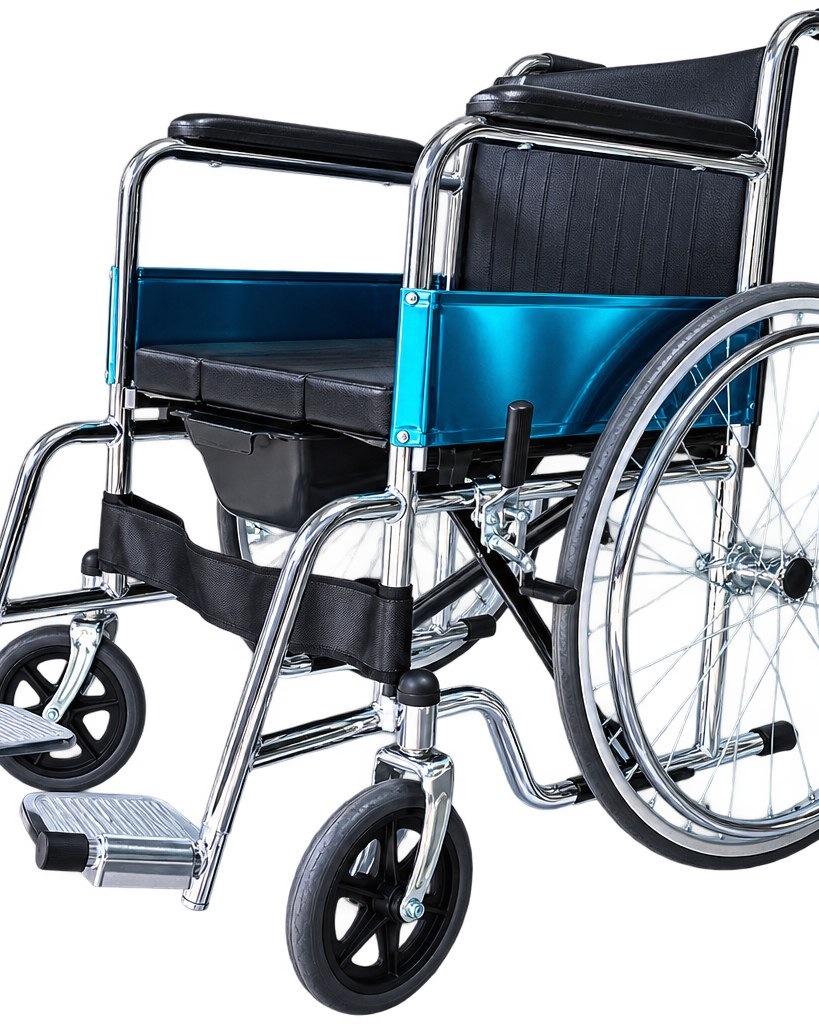 Xe lăn tay có bô vệ sinh X8 — ảnh 2