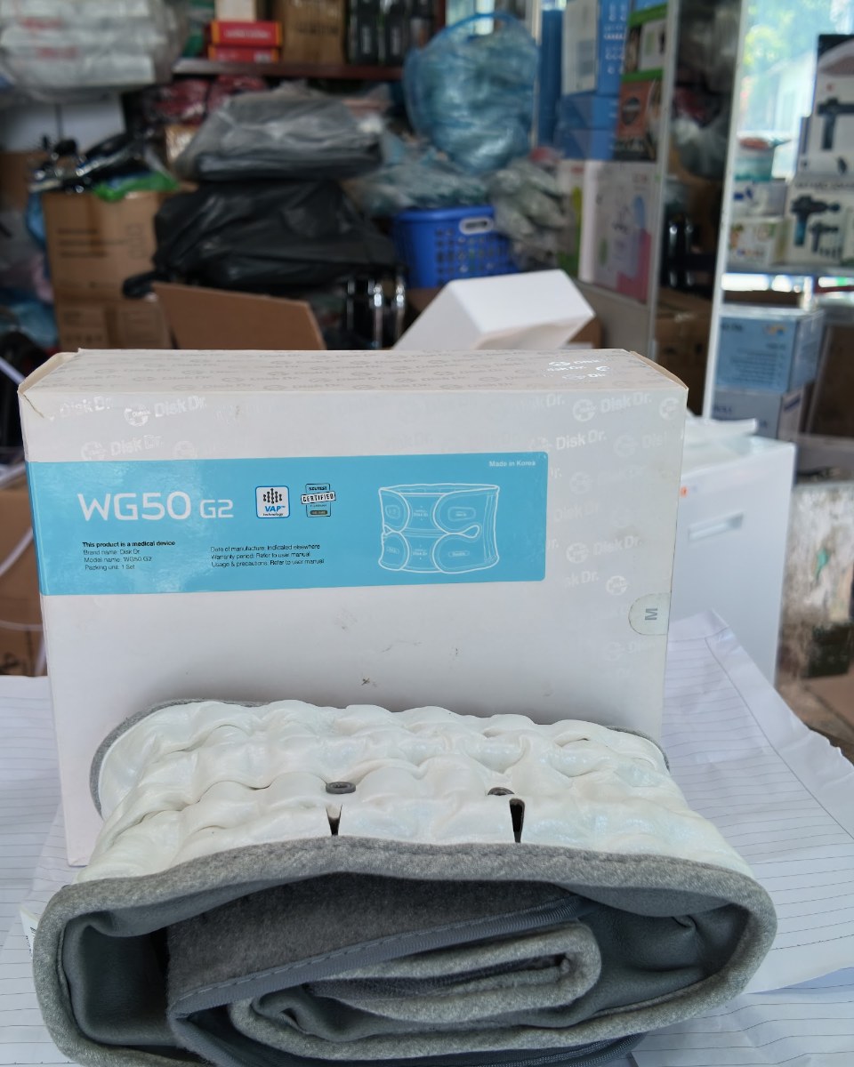 Đai hơi kéo giãn cột sống thắt lưng Hàn Quốc WG50 — ảnh 8