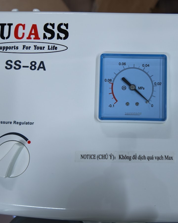 Máy hút dịch đờm 2 bình Lucass — ảnh 3