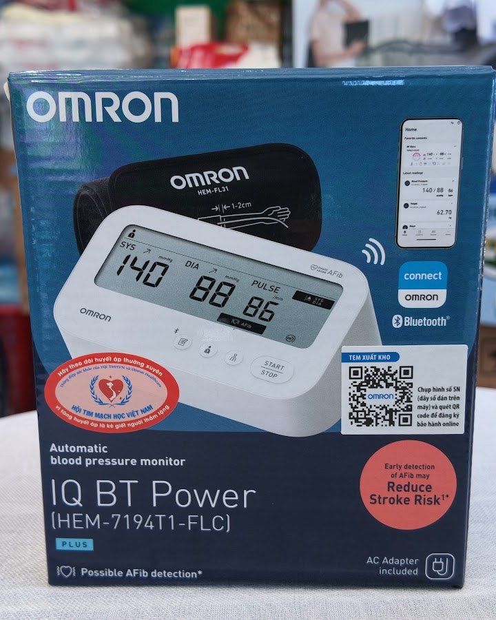Máy đo huyết áp bắp tay Omron 7194T1