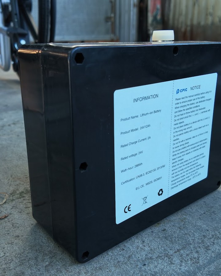 Bộ pin lithium cho xe lăn điện — ảnh 2