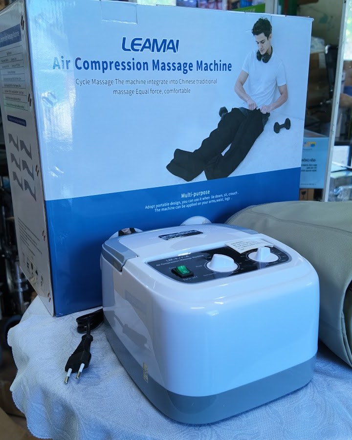 Máy nén khí trị liệu 2 chân + tay + lưng — ảnh 6